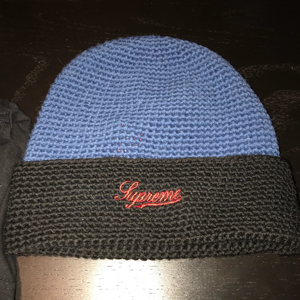 Supreme 2-Tone wool beanie